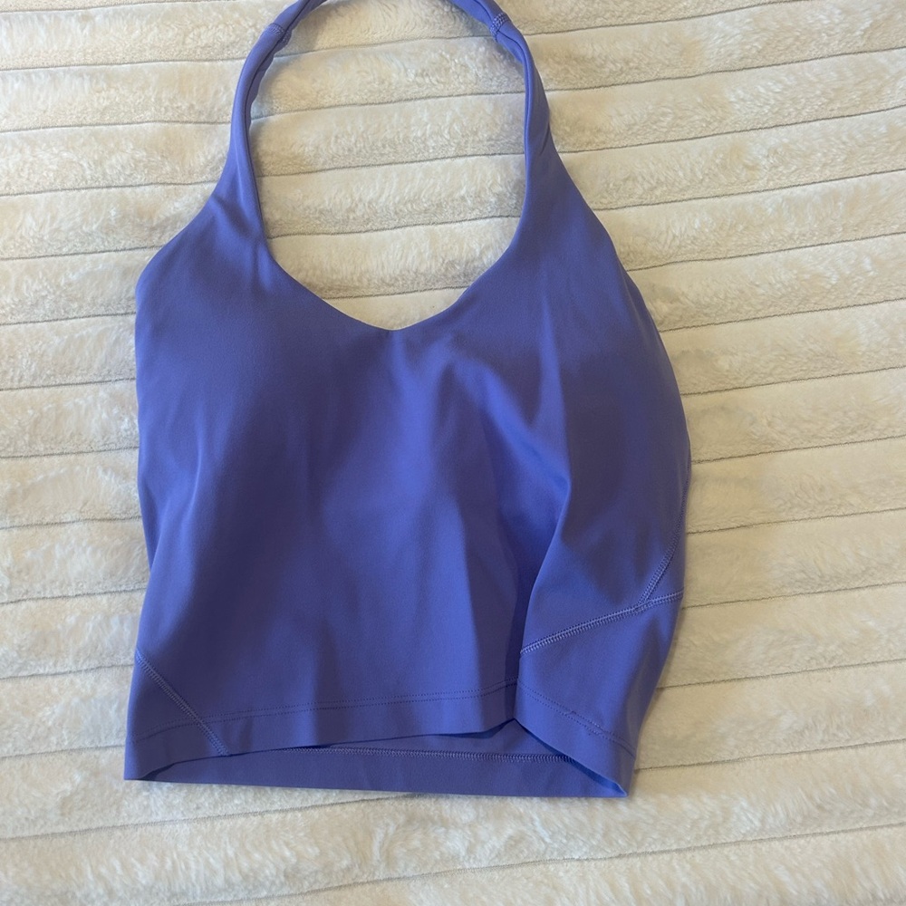 Purple Lululemon Halter Top